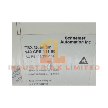 Schneider Electric 140CPS11100 Modicon Quantum Power Supply Module