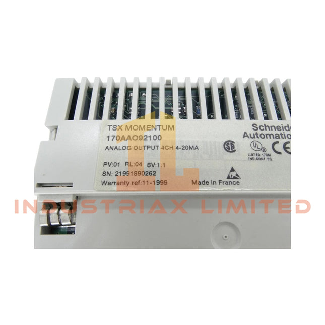170AAO92100 Analog Output Base | Schneider Electric