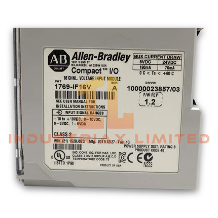 Allen Bradley 1769-IF16V Compact I/O Modules