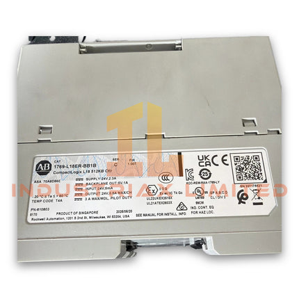 Allen Bradley 1769-L18ER-BB1B CompactLogix Controller
