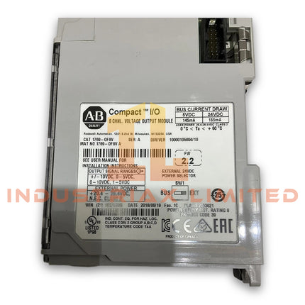 Allen-Bradley 1769-OF8V Compact I/O Analog Voltage Output Module