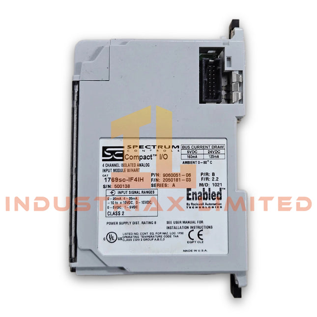 Allen Bradley 1769sc-IF4IH Analog + HART Input Module