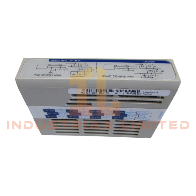 وحدة الإدخال التناظري Emerson Ovation 1C31227G02 | التحكم الصناعي