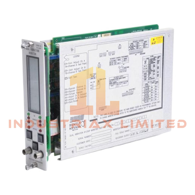 3300/16-11-01-02-00-02-00 Bently Nevada Dual Vibration Monitor