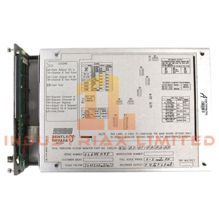 Bently Nevada 3300/16-12-01-01-00-00-00 Vibration Monitor Module