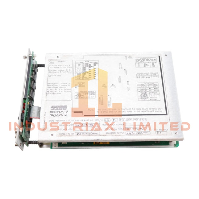 Bently Nevada 3300/16 Dual Vibration Monitor