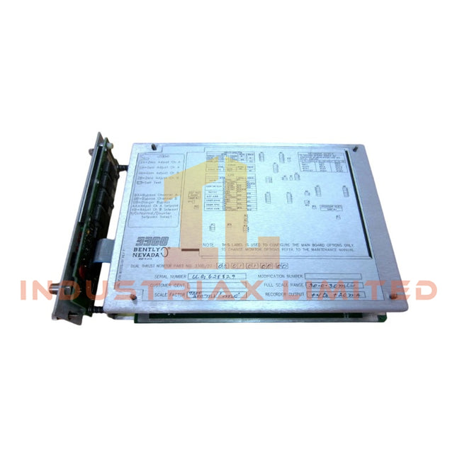 Bently Nevada 3300/20-13-03-01-00-00 Dual Vibration Monitor Module
