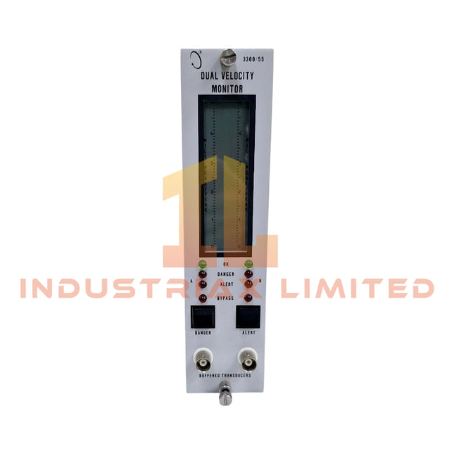 Bently Nevada 3300/55 Dual Velocity Monitor Module