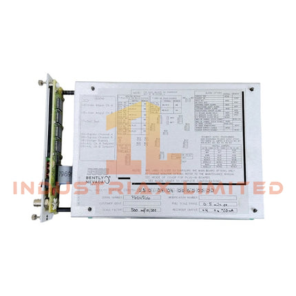 Bently Nevada 3300/55 Vibration Monitor Module