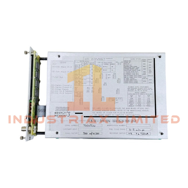 Bently Nevada 3300/55 Vibration Monitor Module