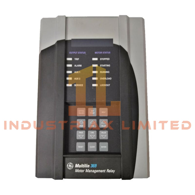 GE Multilin 369-HI-R-M-0-P-0-E Motor Protection Relay