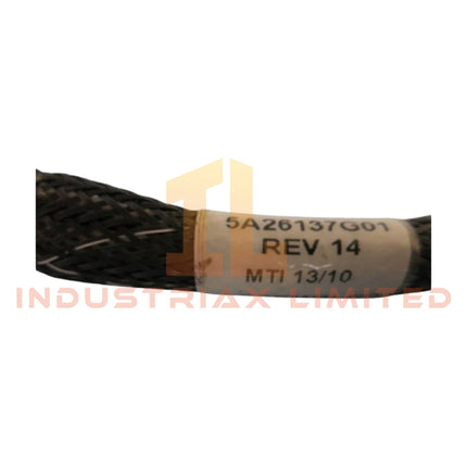 Emerson 5A26137G03 Ovation Power Harness | 7-pin 3ft Cable