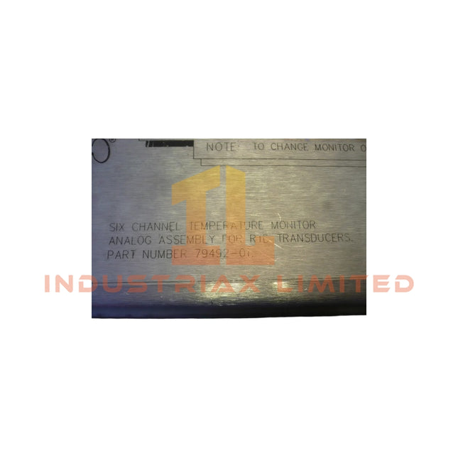 Bently Nevada 80098-01 3300 Series Single-Slot Blank Filler Panel