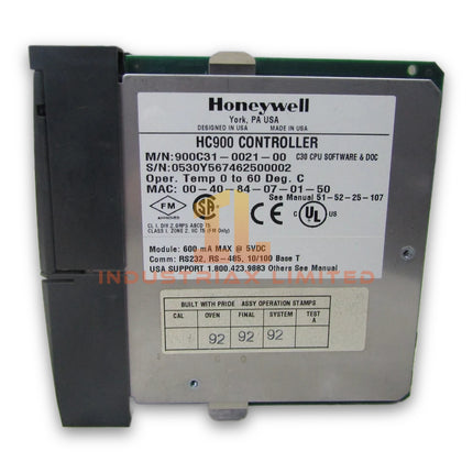 Honeywell 900C31-0021 C30 CPU Module