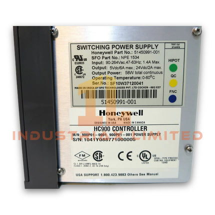 Honeywell 900R08R-0101 ControlEdge 8-Slot Rack Module