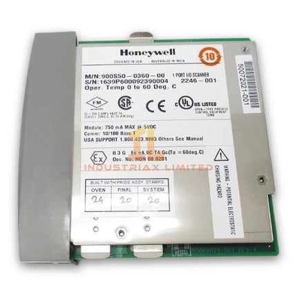 Honeywell 900S50-0360-00 Remote I/O Scanner Module