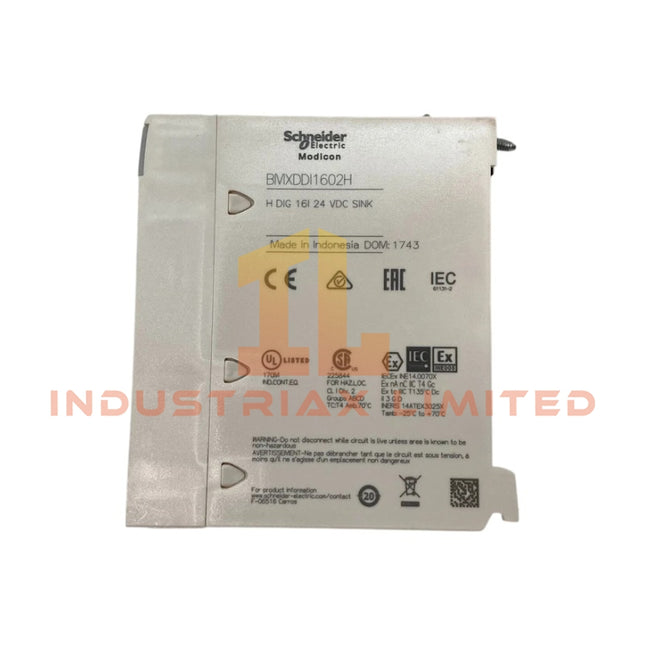 Schneider Electric BMXDDI1602H Modicon X80 Discrete Input Module