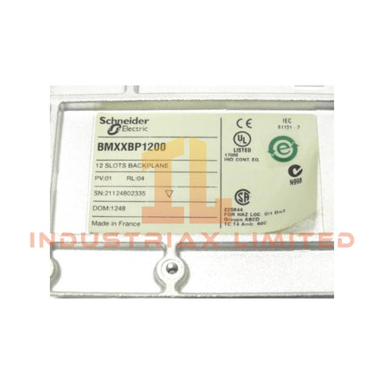 Rack Backplane Modicon M340 Schneider Electric BMXXBP1200