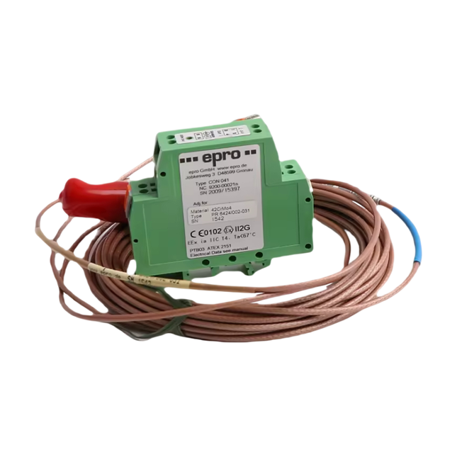 Sensor Perpindahan Arus Eddy Presisi Tinggi Emerson PR6424/000-121 CON031