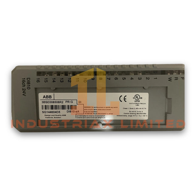 DI810-EA 3BSE008508R2 ABB S800 I/O Digital Input Module