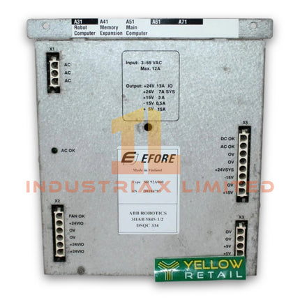 ABB Robot Controllers 3HAB5845-1/1 DSQC334 Power Supply