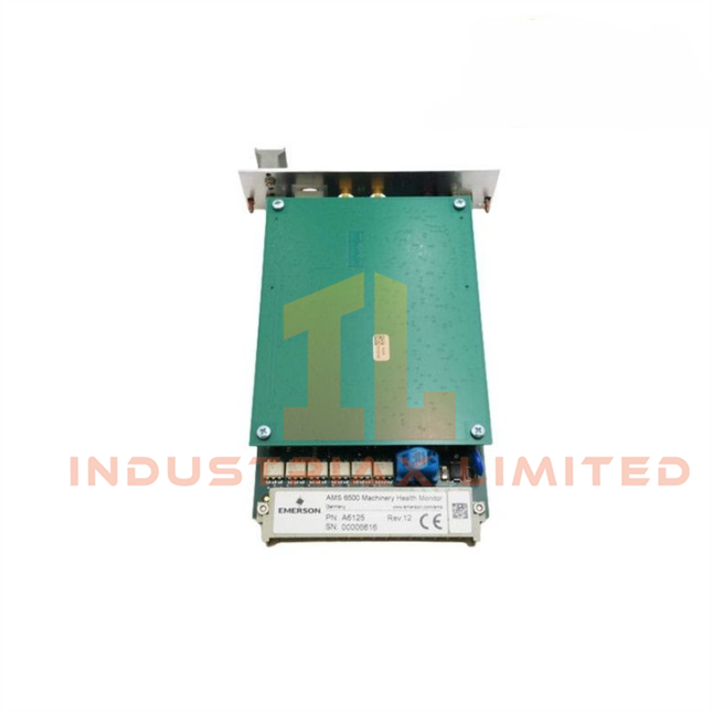 Emerson A6125 Dual-channel Case Piezoelectric Vibration Monitor