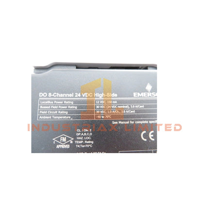 وحدة إدخال / إخراج جانبية عالية ذات 8 قنوات من سلسلة DeltaV KJ3202X1-BK1 S