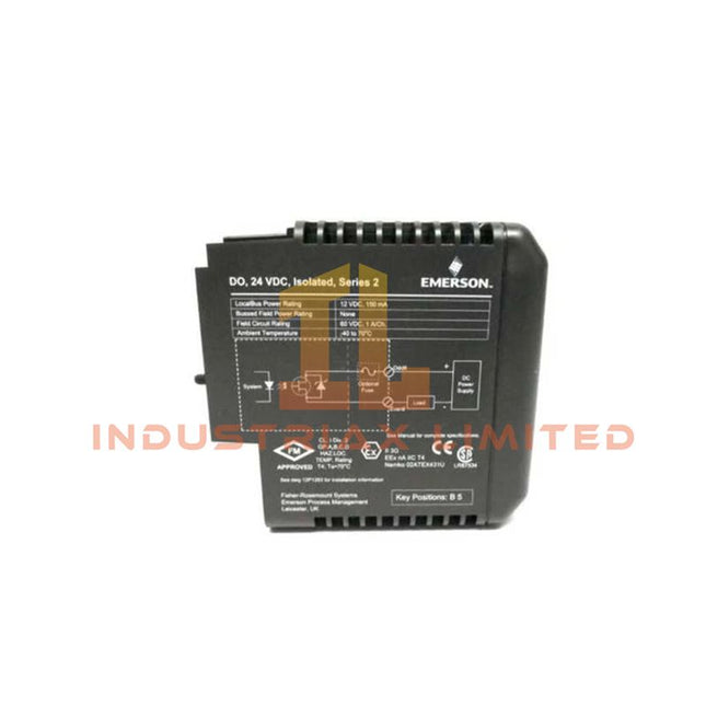 وحدة خرج تناظري 8 قنوات من الفئة S، طراز Emerson KJ3208X1-BA1، نظام DeltaV