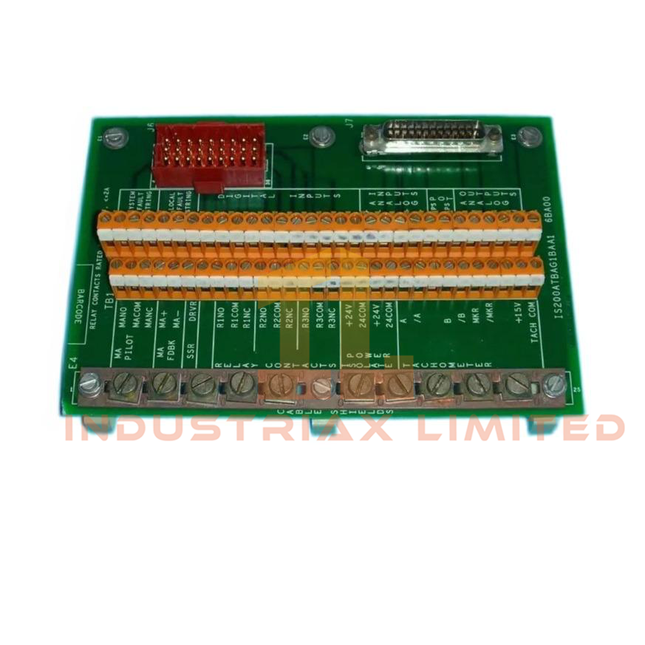GE IS200ATBAG1BAA1 Application I/O Terminal Board