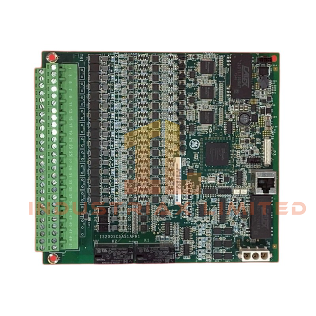 GE IS200SCSAS1A I/O Expansion Board
