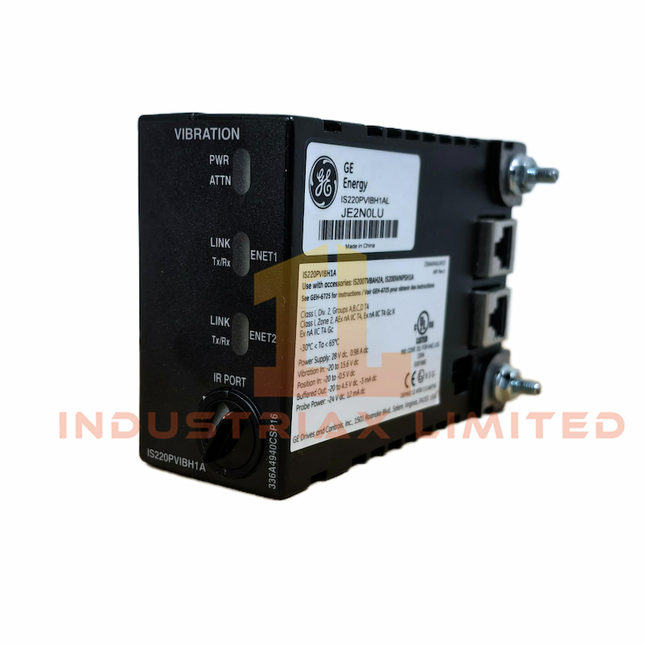 GE IS220PVIBH1A Vibration Monitor I/O Pack