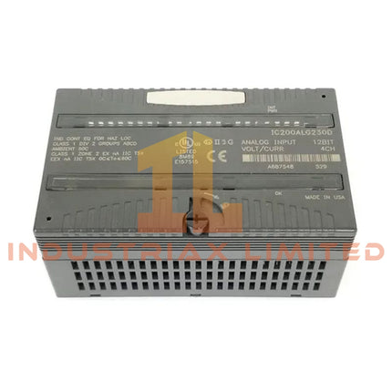 GE IC200ALG230 VersaMax 4-Channel 12-Bit Analog Input Module