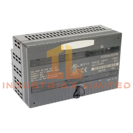 GE IC200ALG230 VersaMax 4-Channel 12-Bit Analog Input Module