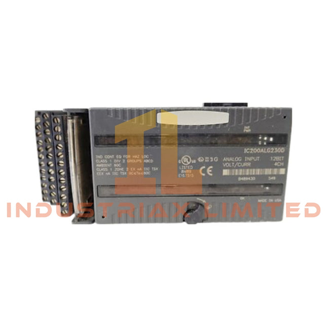 GE IC200ALG230 VersaMax 4-Channel 12-Bit Analog Input Module