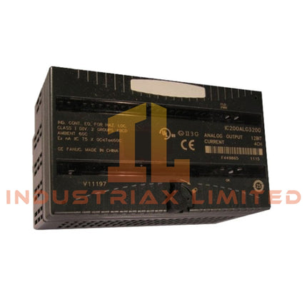 GE IC200ALG322D VersaMax 4-Channel 12-Bit ±10 VDC Analog Output