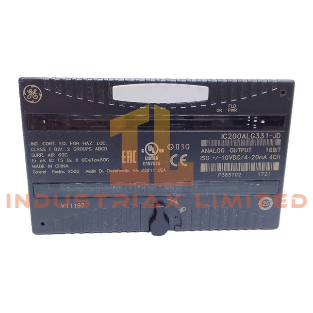 وحدة الخرج التناظري GE IC200ALG331
