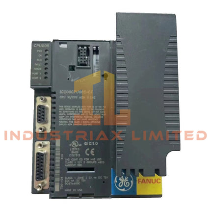 وحدة المعالجة المركزية PLC إيثرنت VersaMax من GE طراز IC200CPUE05