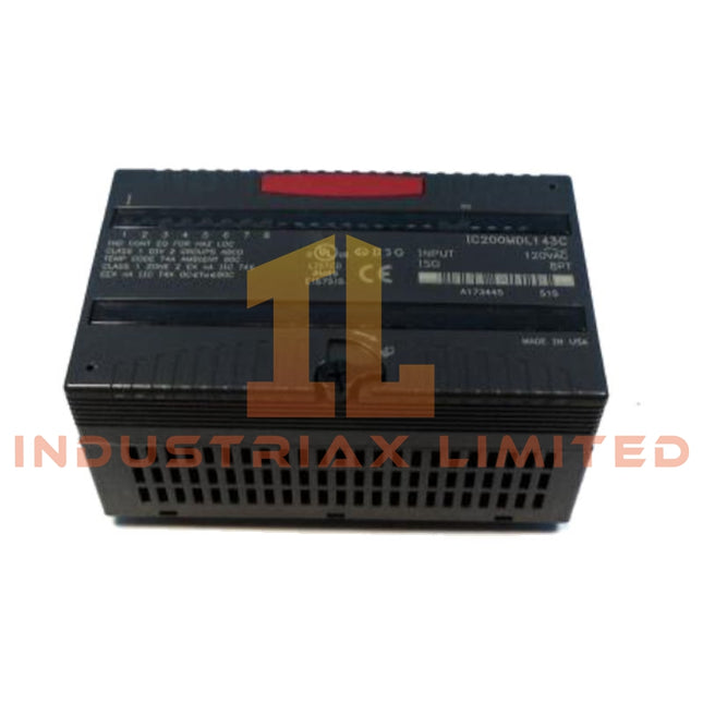 وحدة إدخال GE Fanuc IC200MDL143 VersaMax 120VAC