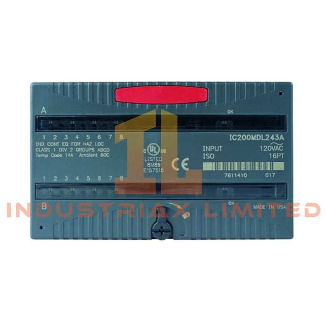 وحدة إدخال تيار متردد GE IC200MDL243 VersaMax 16 نقطة
