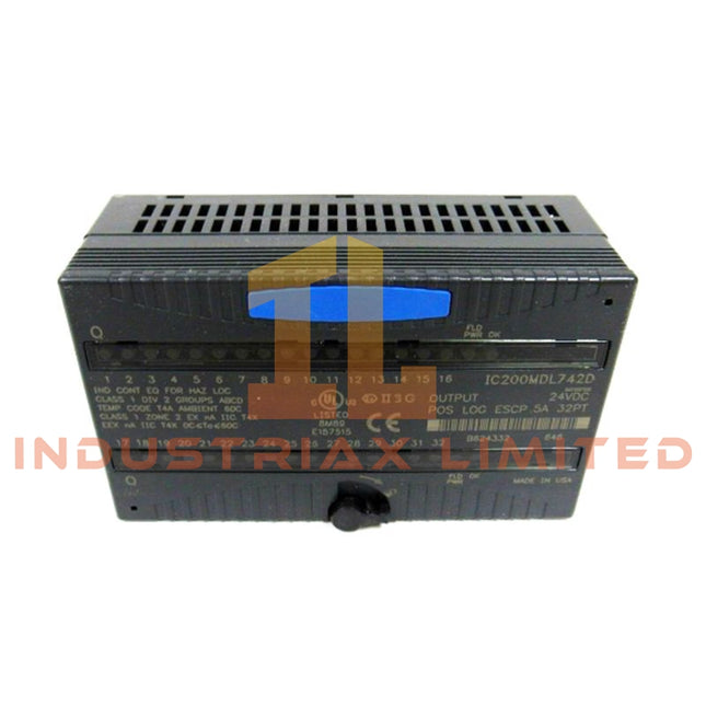 وحدة إخراج التيار المستمر GE Fanuc IC200MDL742 VersaMax ذات 16 نقطة