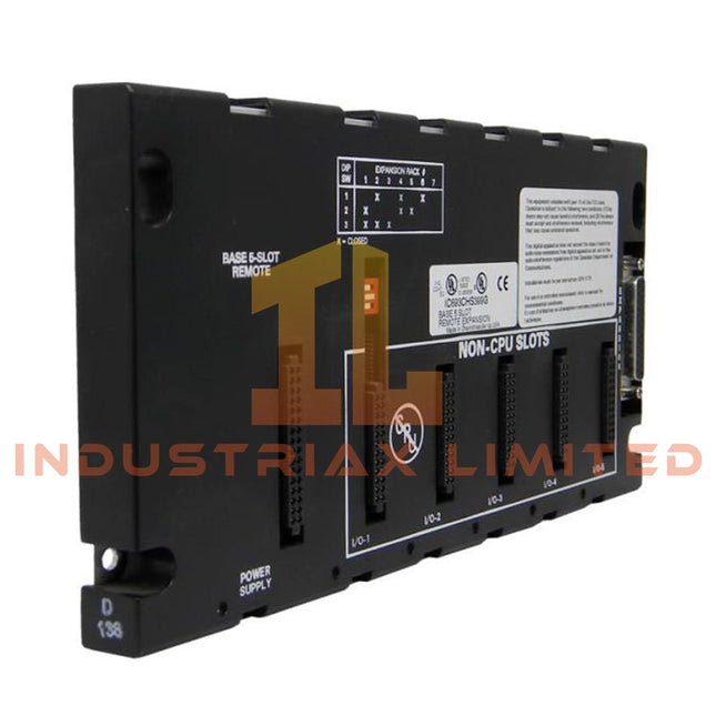 GE Fanuc IC693CHS399 5-Slot Remote Baseplate Series 90-30 PLC