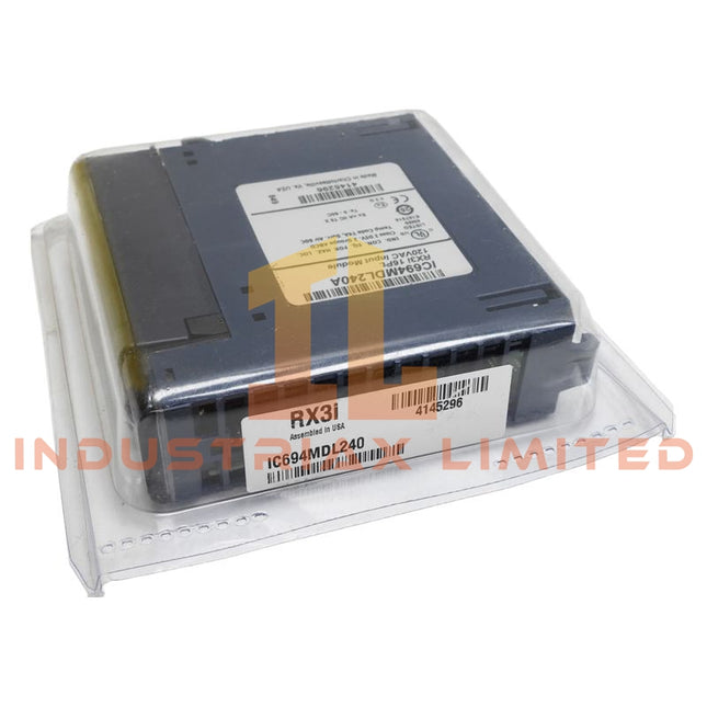 وحدة إدخال منفصلة GE IC694MDL240A بـ 16 نقطة تيار متردد 120 فولت
