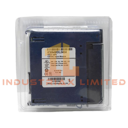 GE IC694MDL240A 16-Point 120 VAC Discrete Input Module