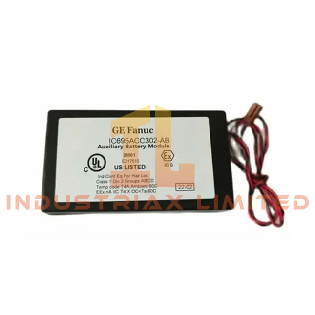 GE Fanuc IC695ACC302 RX3i Auxiliary Smart Battery Module