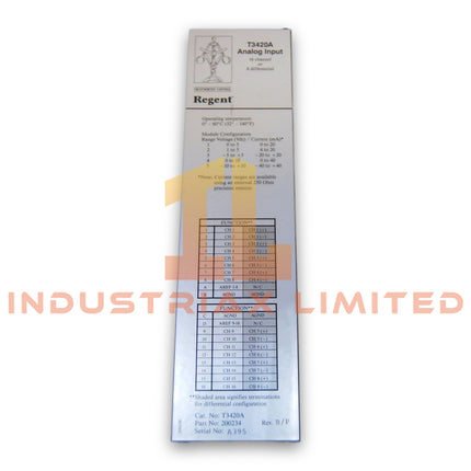 ICS Triplex T3411 Monitored Digital Input Module