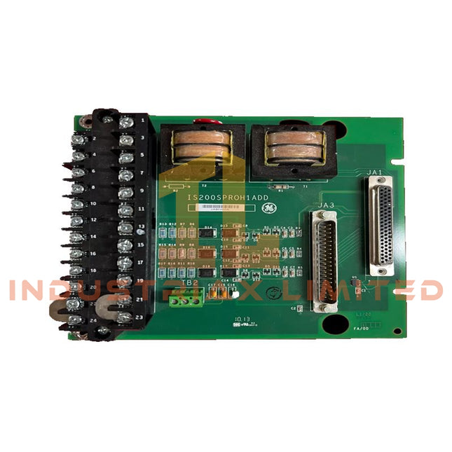 GE IS200SPROH1ADD Backup Protection Terminal Board