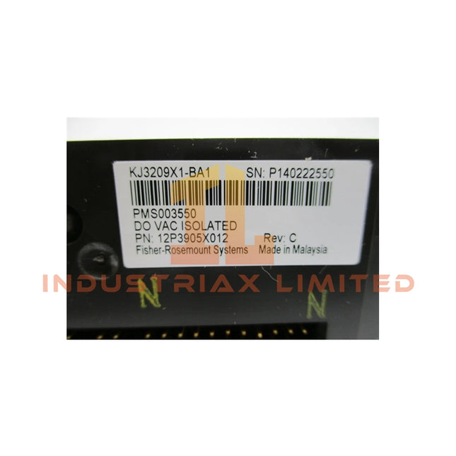 وحدة إدخال/إخراج معزولة بـ 8 قنوات DeltaV KJ3208X1-BA1