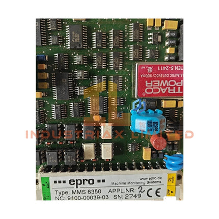 Emerson MMS6350 Digital Overspeed Protection System | Dual-Channel Monitor
