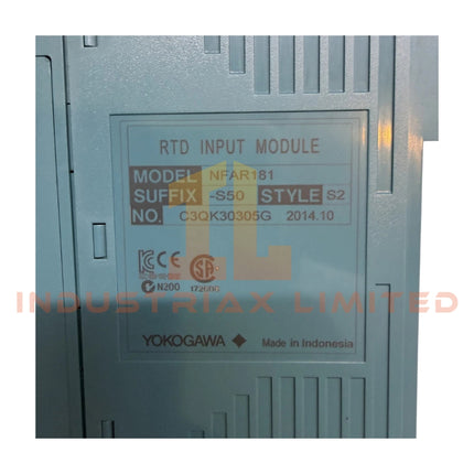 Yokogawa NFAR181-S50 | وحدة إدخال RTD