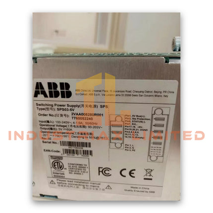 SPS03-5V 2VAA008280R001 | Switching Power Supply | ABB